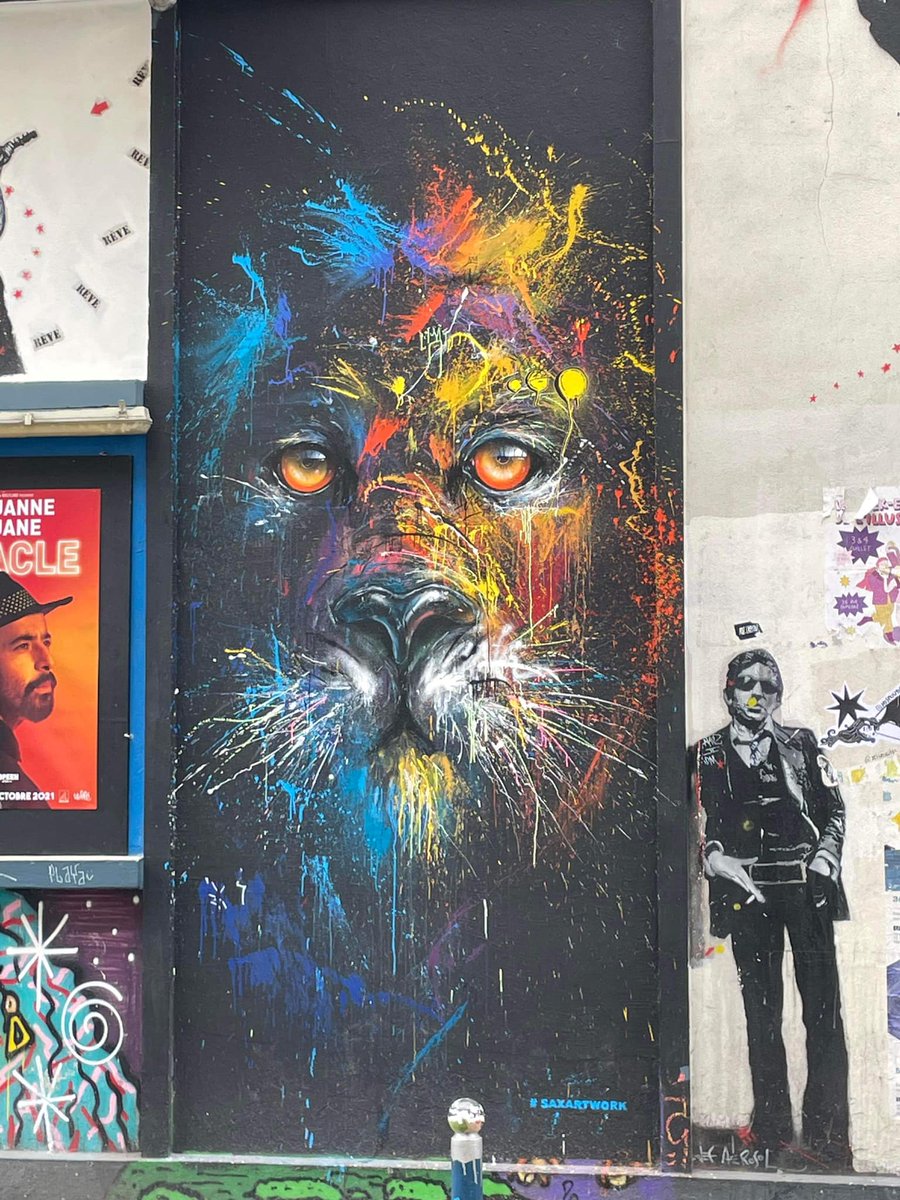 By Sax (Henry B) at 5 rue Biot, 75017 Paris, France
📷L’Art et la Rue