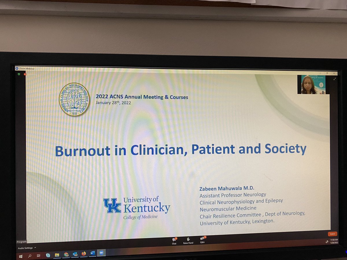 Prasanna Kumar Gangishetti, MBBS (@prasanna252) on Twitter photo Thank you, Dr. Mahuwala <a href="/Zabeen_mahuwala/">ZABEEN KAIZAR MAHUWALA</a> for the insightful session “Burnout in the patient, the Clinician, and Society”. #ACNS2022. Thank you, Dr. Mahuwala <a href="/Zabeen_mahuwala/">ZABEEN KAIZAR MAHUWALA</a> for the insightful session “Burnout in the patient, the Clinician, and Society”. #ACNS2022.