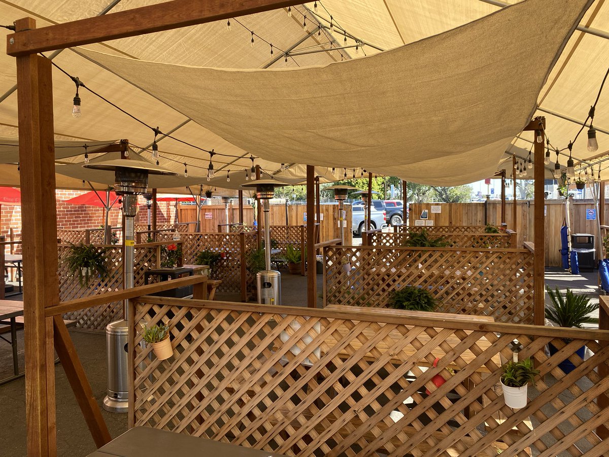 Excited to announce our new covered patio is here. Now serving daily #brunch &amp; #lunch specials. #barnearlax #RamsHouse #49ersvsRams #SuperBowl #HappyHour