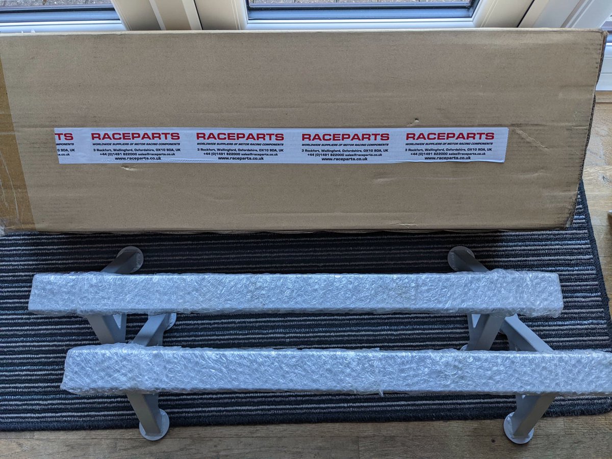 A supply drop from sponsor <a href="/Racepartsuk/">Raceparts Official</a> helping to get ready for the new season in just 63 days!

Find all your motorsport spares and equipment here 👉 race.parts

#Motorsport #Racing #Sports2000 #SportsCar #SportsCars #RaceCar #fordracing