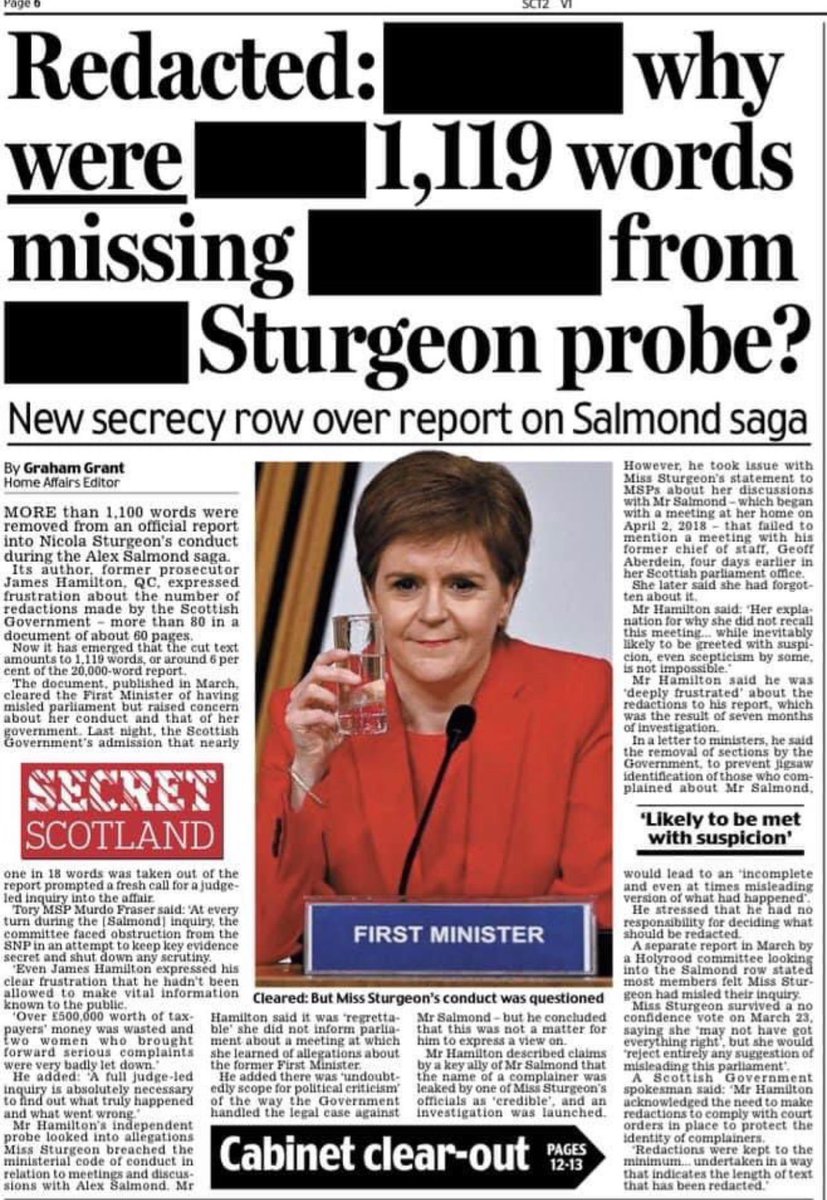 TheeSeedman's tweet photo. I give you the #SNP 

#GrayReport isn't a patch on this cover up of all cover ups  
#HamiltonReport 
#SalmondInquiry 

#ResignSturgeon https://t.co/6dtmKxWyoN