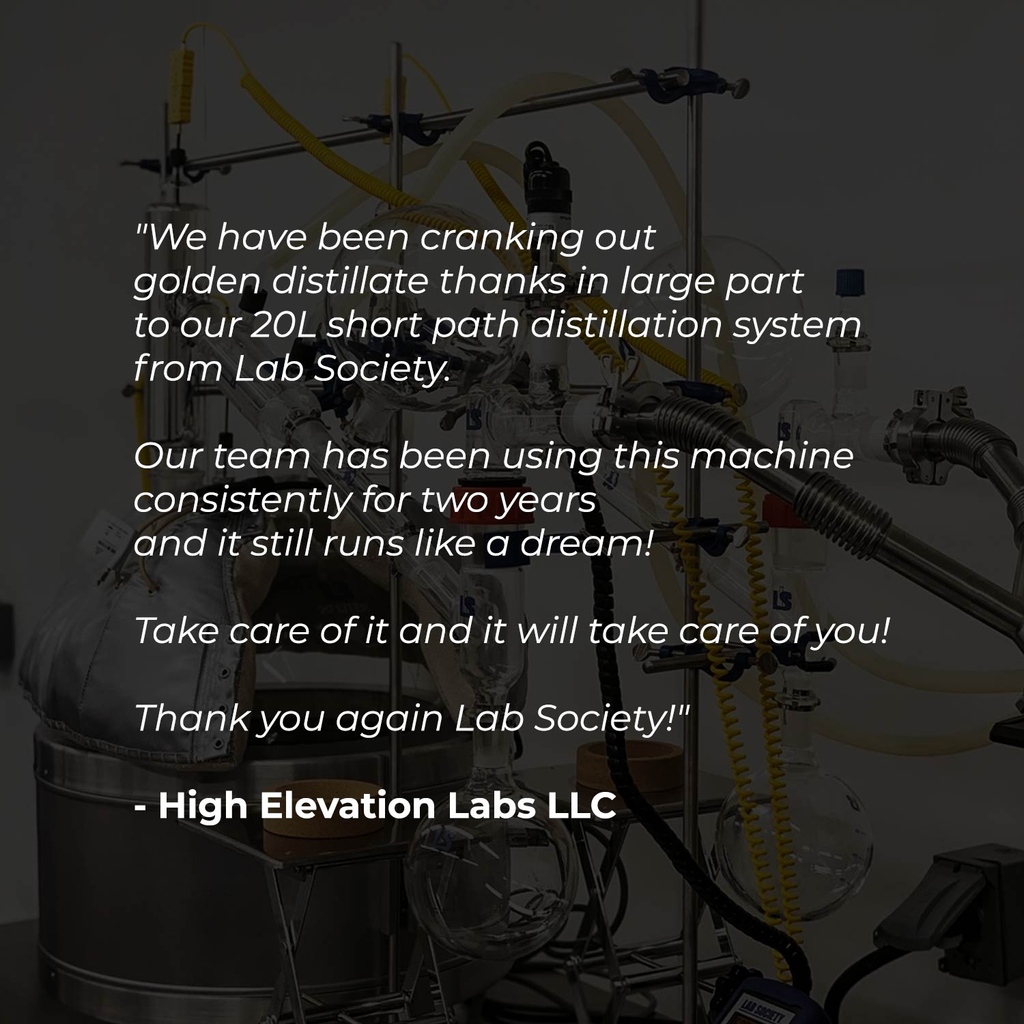 LabSociety's tweet image. Repost from @highelevationlabs

labsociety.com/lab-equipment/…

#shortpathdistillation isolate #fallingfilm #science #moleculardistillation #shortpathkit #wipedfilmevaporator #rotaryevaporator #terpenes #evaporator #closedloop