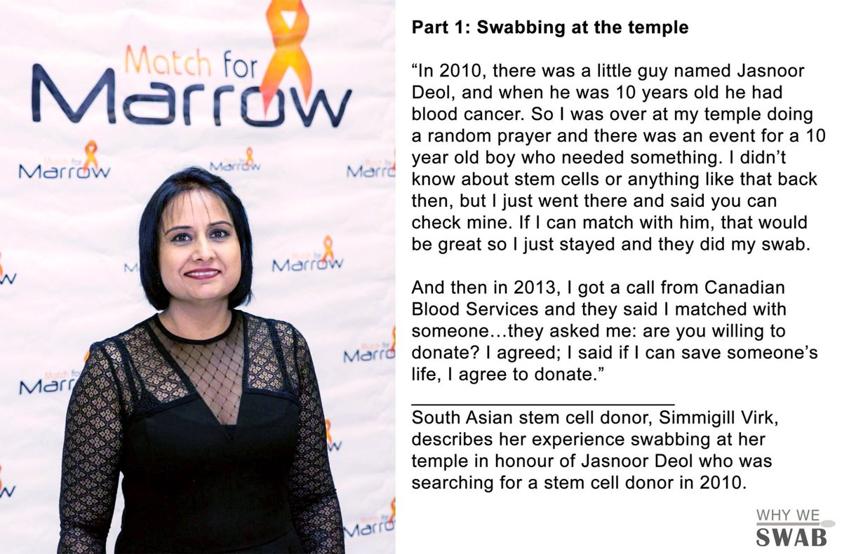 Simmigill story part 1. We are sharing Simmigill’s story to raise awareness about the need for South Asian stem cell donors. Visit stemcellclub.ca/SouthAsian to learn more about how you can become a stem cell donor and help save a life!