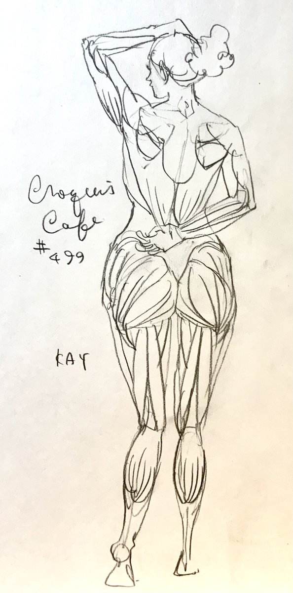 #croquiscafe
499 Kay
次週は500回ですね。偉業です!
モデルさんは誰かな。 
