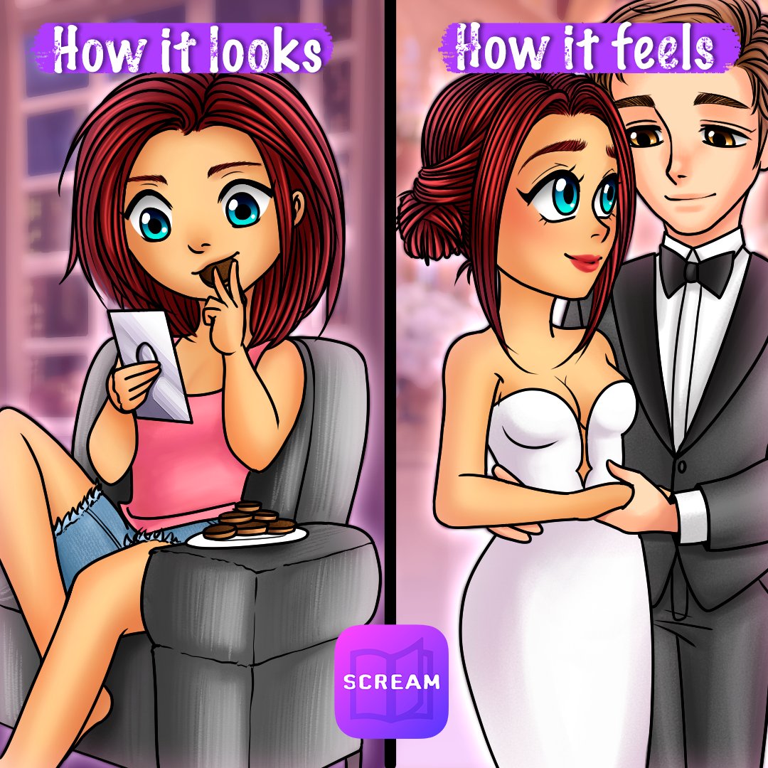 AppScream's tweet image. Only Romance Bookworms can understand this feeling!😍📚
Share with us, which books have made you feel like this? 💞

#ScreamApp #RomanceBooks