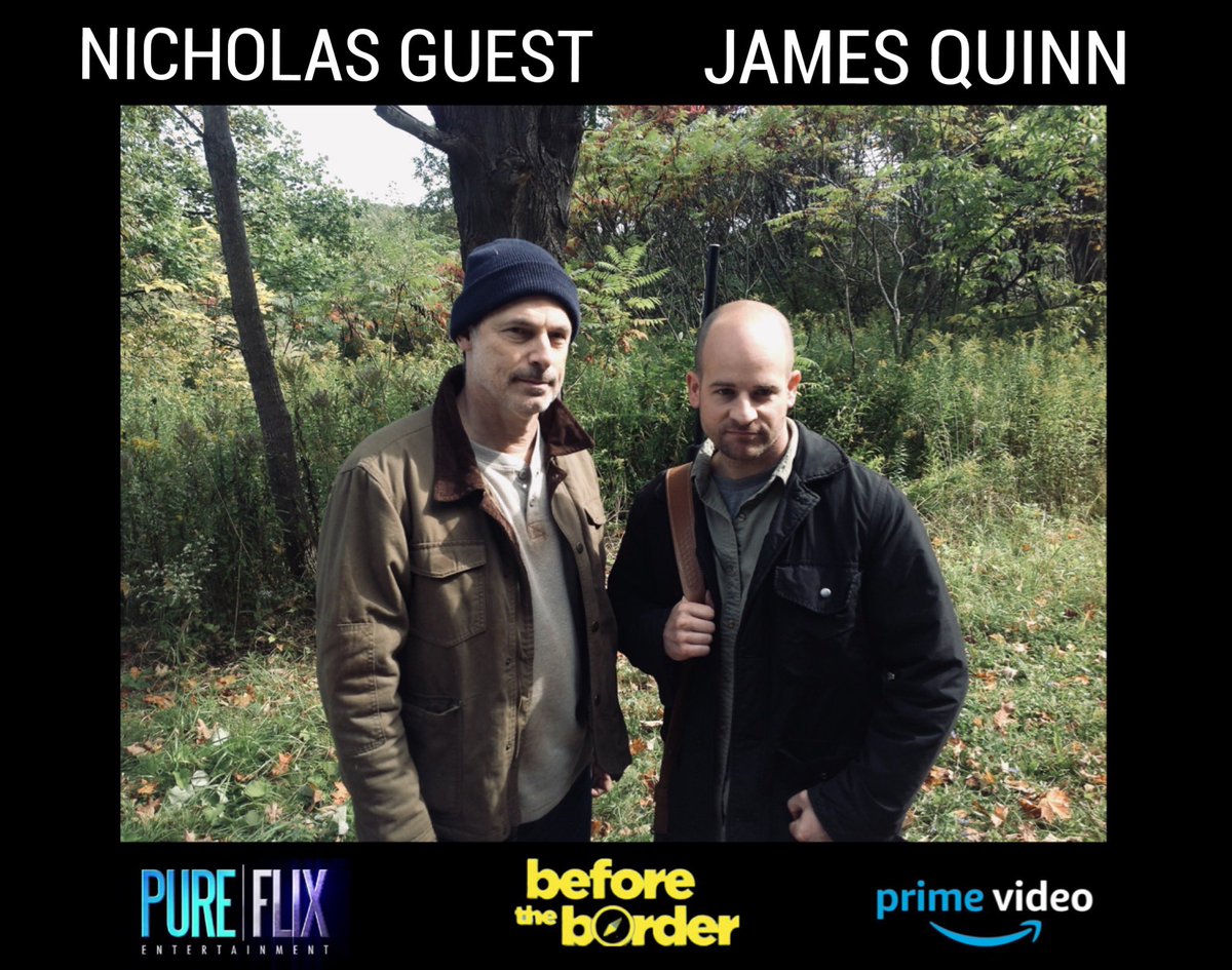 RealJamesQuinn's tweet photo. #FlashbackFriday to #BeforeTheBorder! Now #streaming on  @PureFlix &amp; @PrimeVideo as well as on #DVD @Walmart &amp; @amazon! https://t.co/SLa0OuvQLt