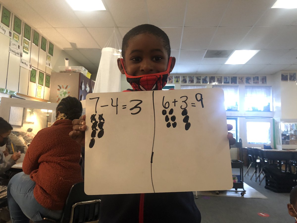 Go ahead mathematicians! We can do hard things in kindergarten! @Killian_STEAM <a href="/franklinscsu/">Stacey Franklin</a> @PaigeMaloneKES @gore_mgore <a href="/RichlandTwo/">Richland School District Two</a>