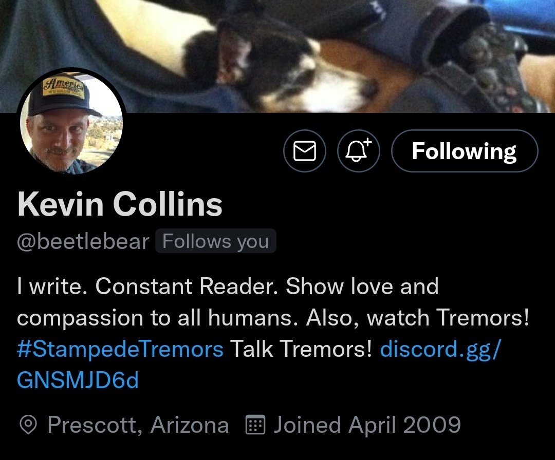 thetremorssaga's tweet photo. @lowcarbcomedy, @SunsAndShadows, @beetlebear, & @EvryThingSequel are doing their part to #StampedeTremors with #TalkingTremors this #TremorsMonth because #TremorsBelongsInTheLibraryOfCongress for its ability to #Stampmeme a #WormVerse of #TreMen #Grabheads.
ARE YOU?! https://t.co/qTLdMcKgig