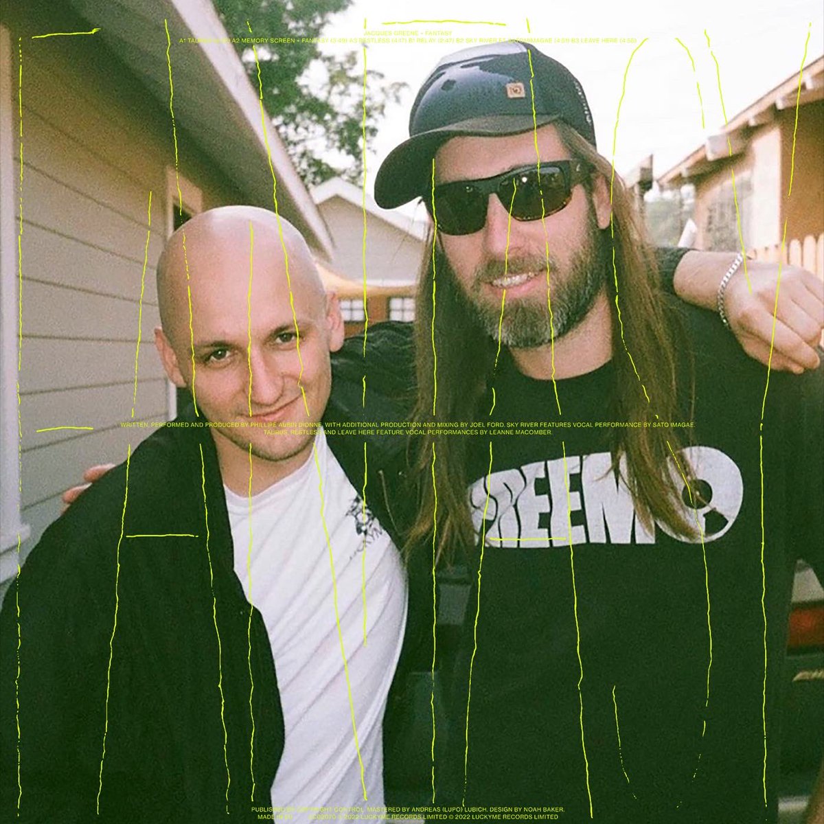 LuckyMe's tweet image. collaborators on Jacques Greene’s fantasy ep ♑︎ out today ♑︎ ☊ may our first record of ‘22 bring you ☮︎

order vinyl + get lossless digi today → JacquesGreene.com