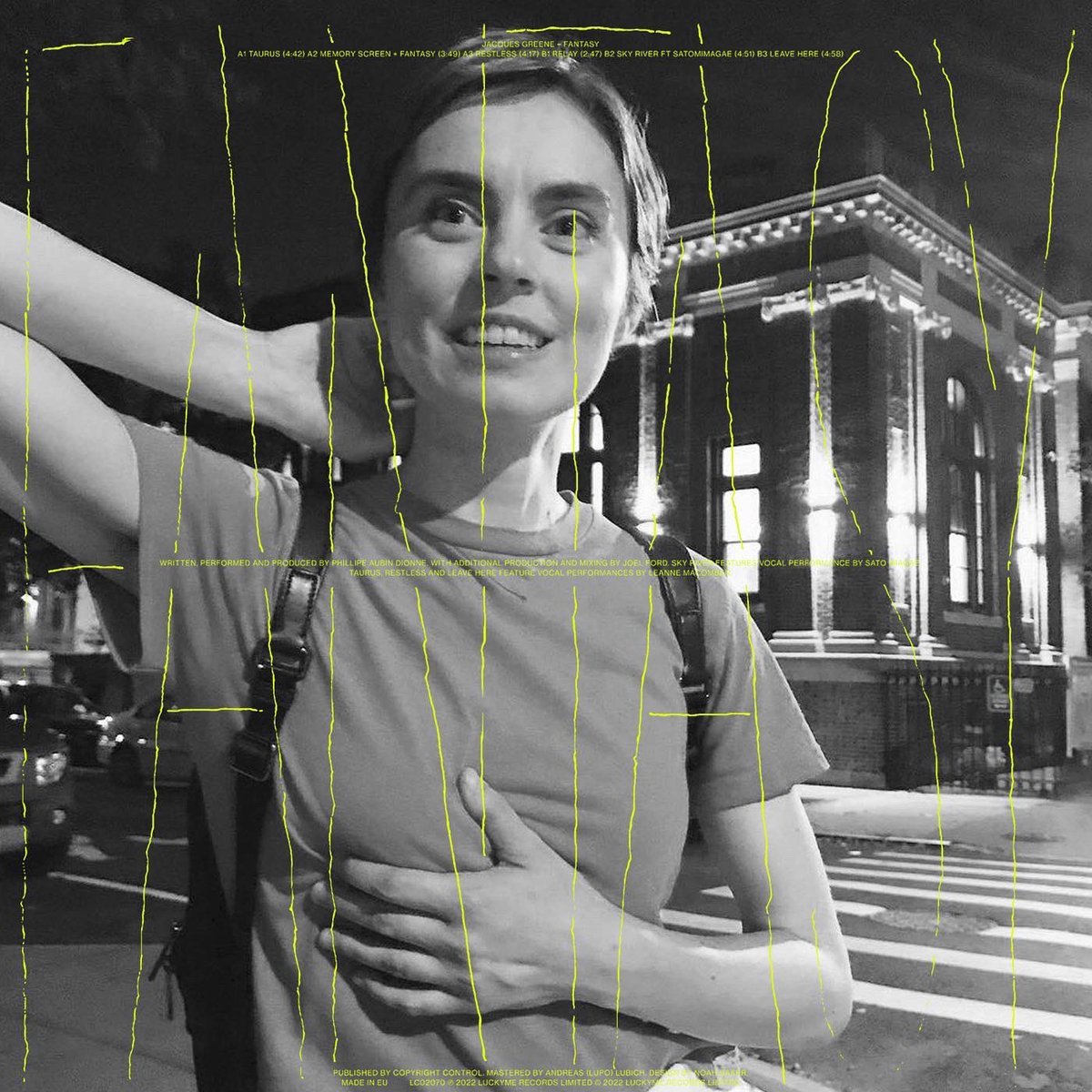 LuckyMe's tweet image. collaborators on Jacques Greene’s fantasy ep ♑︎ out today ♑︎ ☊ may our first record of ‘22 bring you ☮︎

order vinyl + get lossless digi today → JacquesGreene.com