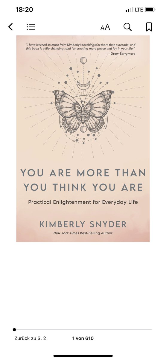 Dear <a href="/MattBomer/">Matt Bomer</a>! I‘m grateful for your book recommendation #YouAreMoreThanYouThinkYouAre by <a href="/_KimberlySnyder/">Kimberly Snyder</a> 😘 but how could u know my needs?😅 I love Yoga/mediation, 2 &amp; I‘m happy for any tip in a stressful time to get calm down/keep my balance -&gt; of course I bought the book.😊