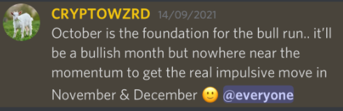 CryptoWZRD_SCAM's tweet photo. 1/ "Well see upside move no matter what"? 
Really? No way. Thanks captain obvious. 

"2022 should be a better year than 2021"? 
Exactly what he said for November/December and look how those turned out.

He called BULL RUN all of 2021.

This must be the 4 year bear market signal. https://t.co/vAcsEF4l66
