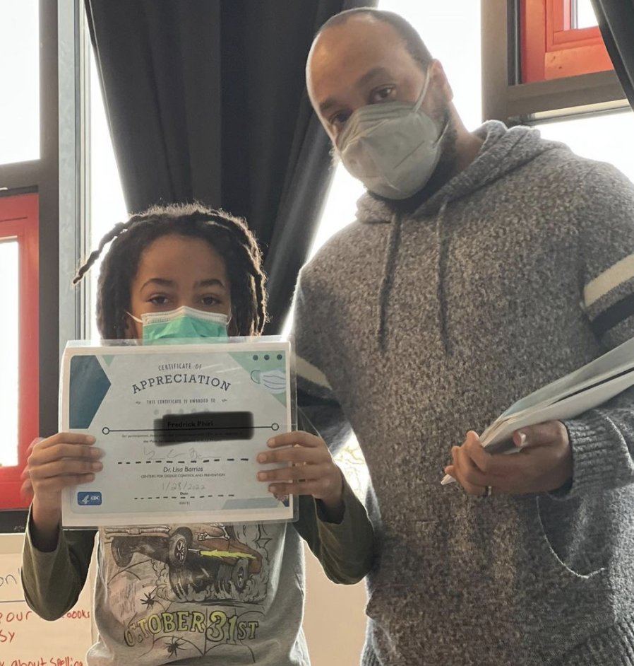 dcpcsb's tweet photo. This group was comprised of the youngest participants in the country and were recognized by the CDC's project managers for their diligent mask adherence and caring for the community! 

#DCcharters #DCcharterProud #StopTheSpread #ChooseDCcharters https://t.co/UrzotqrT2w