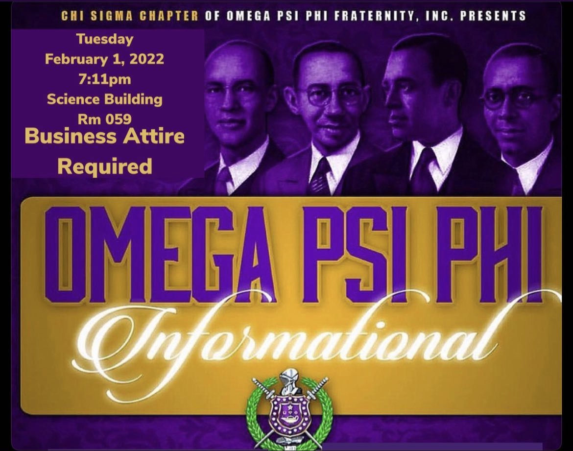 Learn about <a href="/ChiSigmaQues/">Chi Sigma Ques</a> today at their informational meeting