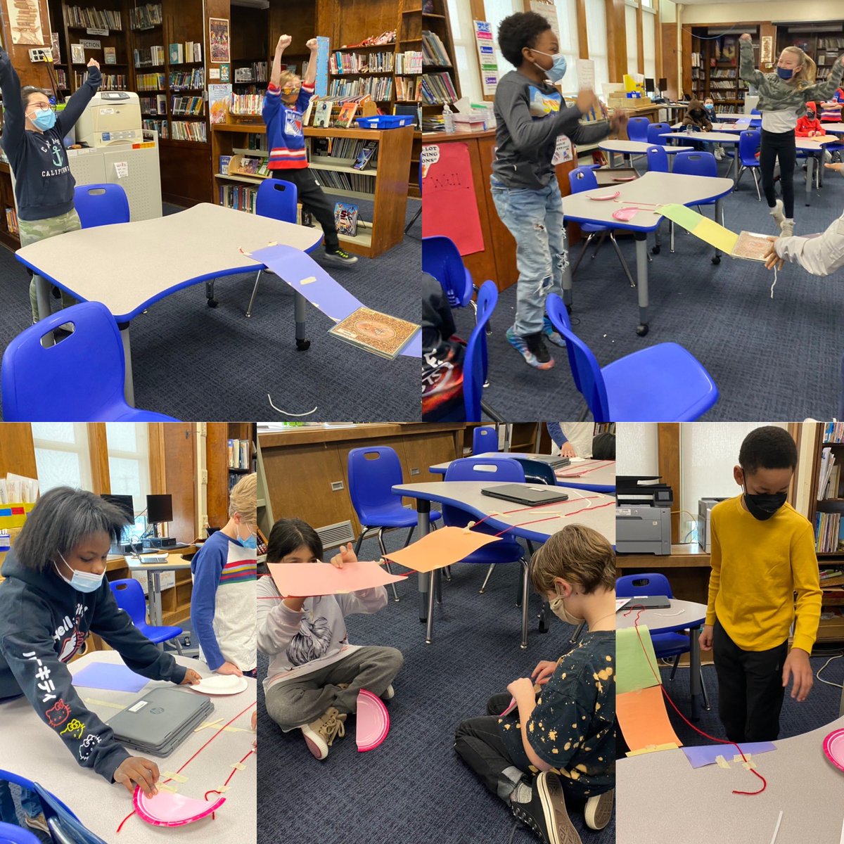 SPIRIT_LB's tweet photo. Student collaboration, focus, and excitement filled the library today as Ss engaged in a building team challenge to explore the @iborganization IB Learner Profile traits knowledgeable and thinker! #ProudToBeLB https://t.co/BfmytWzp2Z