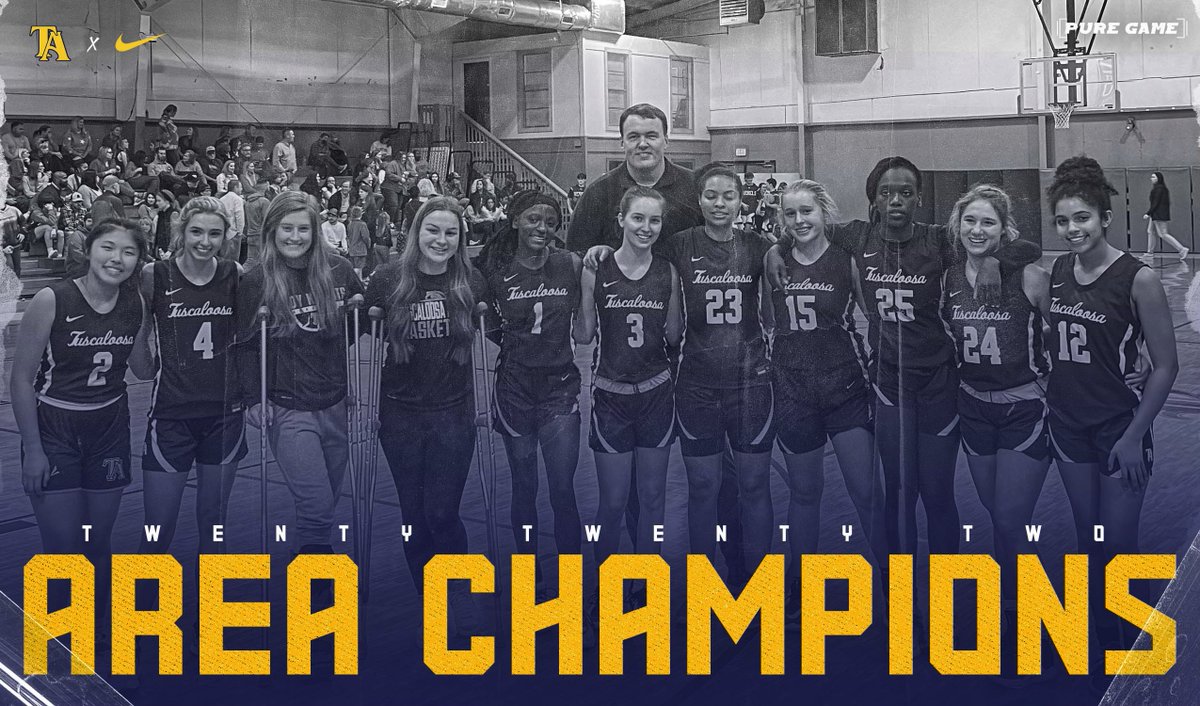 💙AREA CHAMPS💛The TA Lady Knights (16-2) are the @aisaonline 3A Region 2 Area 2 Champions for the 2021-22 season! Congratulations to these ladies for their hard work this year! Great job! #TuscaloosaAcademy #hoopsquad #AreaChamps @PureGameSports @taknightsfan @Gr8WhiteStarks