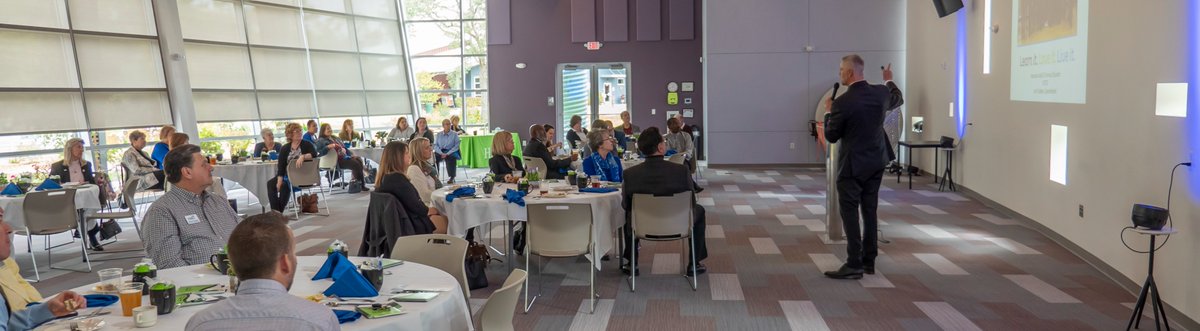 Good turnout for the community update on our technical center coming soon to the new campus across from the airport. Thanks to our <a href="/Hernando_Edu/">HCEF</a> for organizing the event and Well Come Om Center for the beautiful venue.
