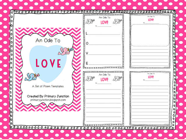 PrimaryJunction's tweet image. "FREE Valentine's Day Poem Templates!  Snag them here 👉" ed.gr/dueub