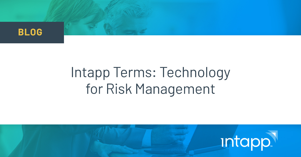intapp's tweet photo. The 2021 @intapp Risk Staffing Survey Report revealed that firms are investing in new technology for #riskmanagement teams. Learn how #IntappTerms and #IntappOnePlace Risk & Compliance can help your firm meet risk-related challenges. https://t.co/u3Zi6LNZ09 #LegalTech https://t.co/ACACeHdsOL