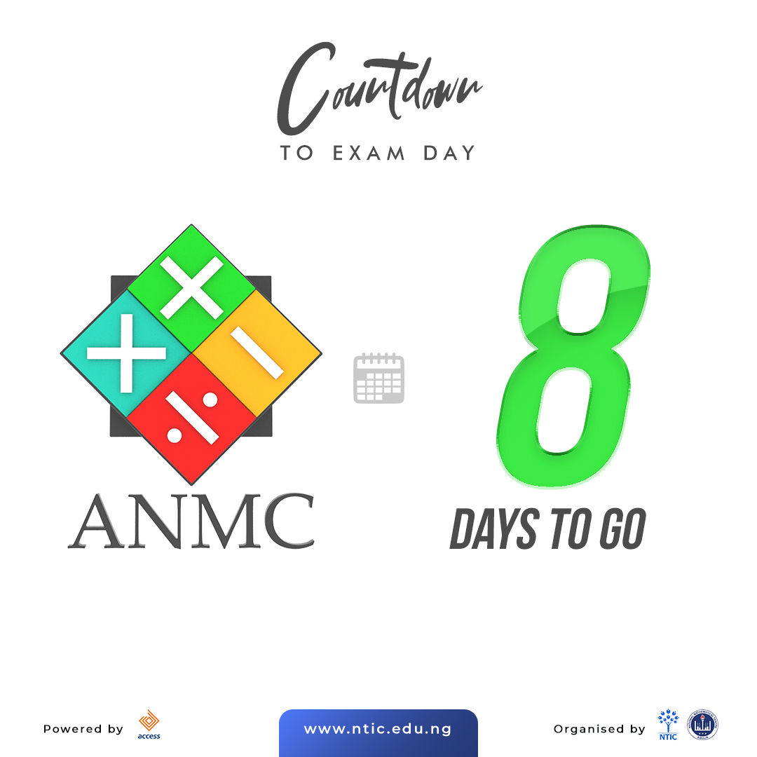 nticedung's tweet photo. Eight days to the biggest mathematics competition in Nigeria.
Visit: https://t.co/XB1PHPZrkE
For more information.
#NTIC #bestschool #anmc #mathematicscompetition https://t.co/qZgPYqUsE7