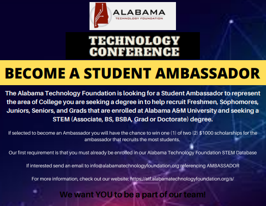 asfalabama's tweet photo. Become a student ambassador today! https://t.co/VOtp1EhwpS
