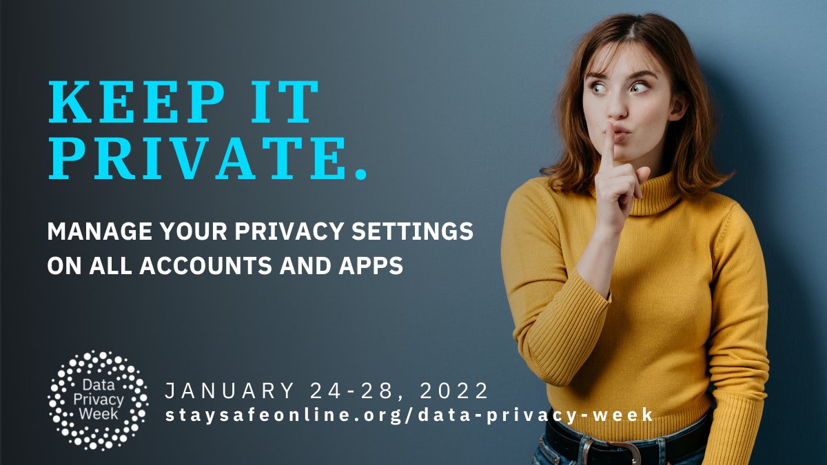 FCEMHS's tweet photo. As #DataPrivacyWeek ends, consider doing a #DataCheckUp and manage your privacy settings on all of your devices. This will reduce the risk of having your data and information breached. Start here: https://t.co/pjSFDhPyDx https://t.co/7cPOwvAn4n