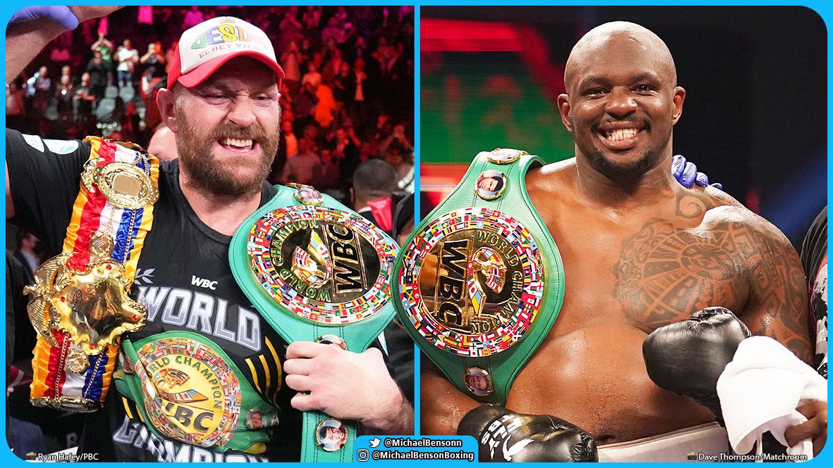 ‼️ Frank Warren has won the purse bids for Tyson Fury vs Dillian Whyte with a massive bid of $41million. Eddie Hearn bid $32million. WBC's ruling of an 80/20 split means Fury will receive $32.8million and Whyte will receive $8.2million for the WBC heavyweight title fight.