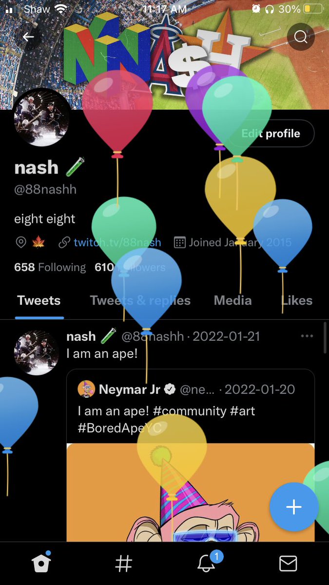 88nashh's tweet photo. ayyy 16th 🥳😁 https://t.co/Us9ezmSixR