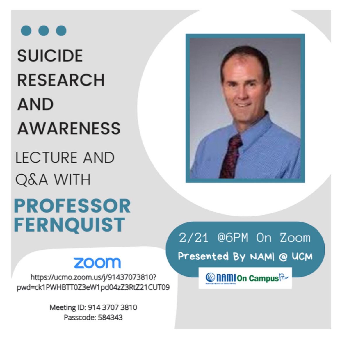ucmonami's tweet photo. We cannot wait to see all of you at the amazing lecture Prof Fernquist has prepared!! https://t.co/io2RMY7dty