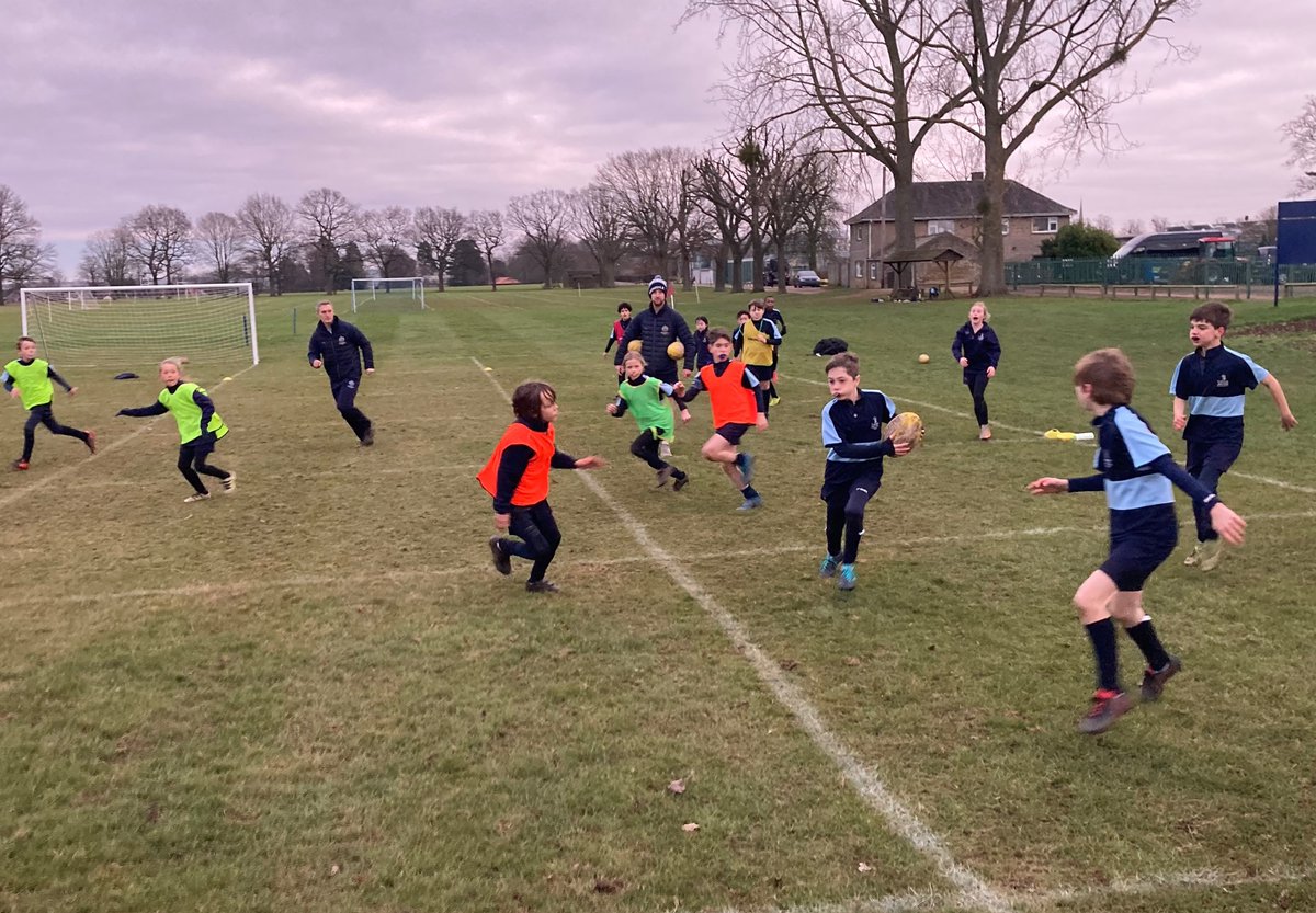 The perfect winter's afternoon for Rugby Club. Thank you to <a href="/OundleRugby/">Oundle School Rugby</a> for providing excellent coaching and facilities #WeAreLJS <a href="/OundleSport/">Oundle School Sport</a>