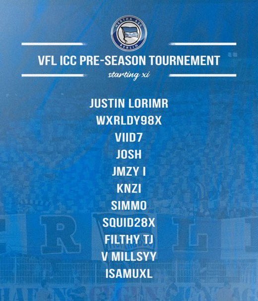 The beginning 🇩🇪 how we line up tonight in  <a href="/TheVFL_/">VFL</a>  ICC , shout-out to our man <a href="/KNZIM8/">🏴󠁧󠁢󠁳󠁣󠁴󠁿 FFC</a>  for whipping this up in short notice 🇩🇪