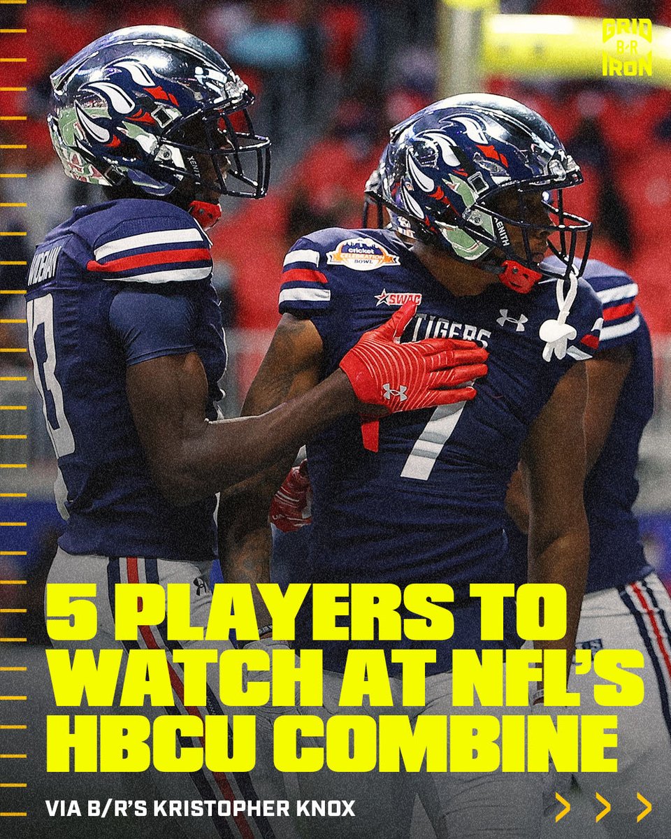 Next gen 🔜

— Dee Anderson, WR, Alabama A&amp;M
— Keith Corbin III, WR, Jackson State
— Aqeel Glass, QB, Alabama A&amp;M
— Trey Gross, WR, Delaware State
— Cory Rahman, S, Tennessee State