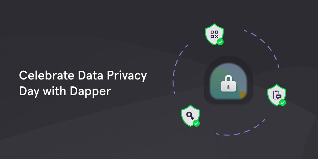 hellodapper's tweet photo. Today is Data Privacy Day, a global effort to raise awareness about privacy, protecting data, and enabling trust.🔒

We wanted to celebrate by sharing a few tips on how to secure your personal info. Check out our latest post: https://t.co/dUkIPFpGf6 https://t.co/8KVxIMjsY1