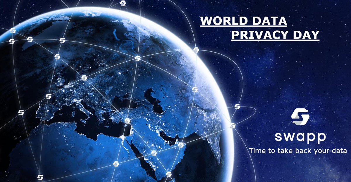Today is🌎Data Privacy Day ! 

The development of data mining technology has SERIOUS implications for the future if our privacy.

PRIVACY IS POWER!

What THEY don’t know they can’t TAKE or SELL

@Swapp_Protocol #DataPrivacyDay  #PrivacyDay