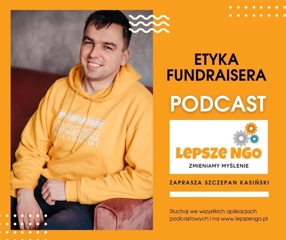 🌼Skąd wiedzieć, że coś jest dobre? 🌼Jak kształtować swoje fundraisingowe wartości? 🌼W jaki sposób budować uczciwe relacje z Darczyńcami? 🌼Czym jest etyka fundraisingu? Rozmawiają Szczepan Kasiński i Tomasz Kierul ☺️. Podcastu posłuchasz na lepszengo.pl/60