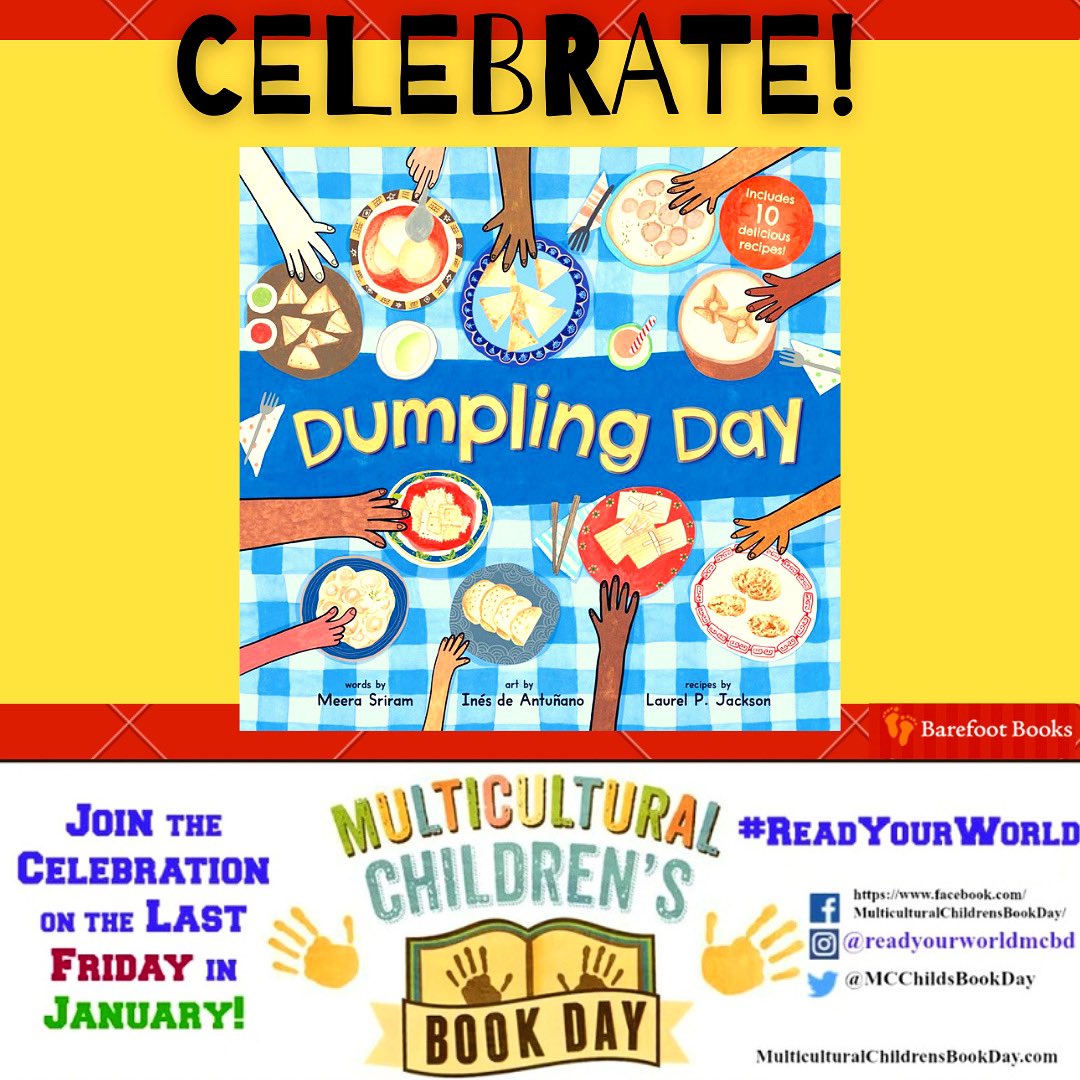 Happy Multicultural Children’s Book Day! 🌎📚 To celebrate, check out my review for the deliciously delightful DUMPLING DAY 🥟💕 written by <a href="/Meeratsriram/">Meera Sriram</a>, illustrated by <a href="/inesdea/">Inés de Antuñano</a>. BIG thanks to <a href="/BarefootBooks/">Barefoot Books</a> for the review copy! ⭐️ amandadavisart.com/blog/multicult… #ReadYourWorld