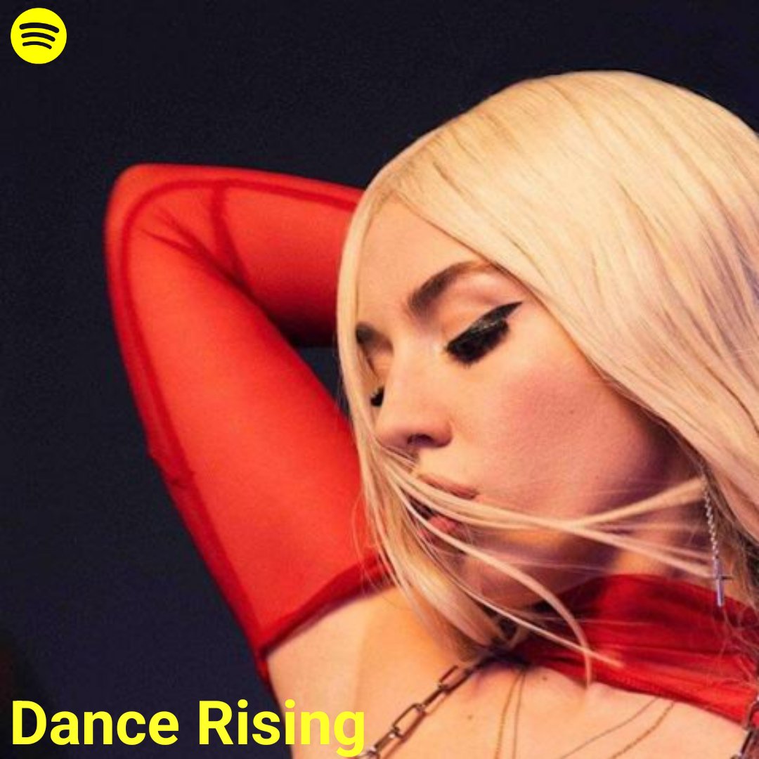 Listen to #MyHeadMyHeart, #BegForIt & #SwayWithMe on @StansSpotify's  #DanceRising playlist as #Elektra as the cover! ❤⛓🧠