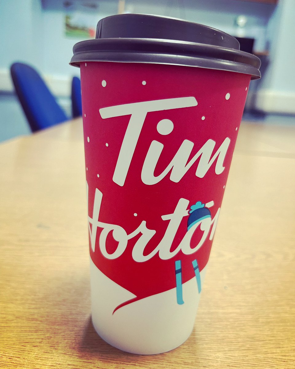 #FrenchVanillaLatte to brighten up a #fridaylateshift #bentleybridge #team999 #partoftheppe thanks to <a href="/timhortonsuk/">Tim Hortons UK</a> 😁😁😁