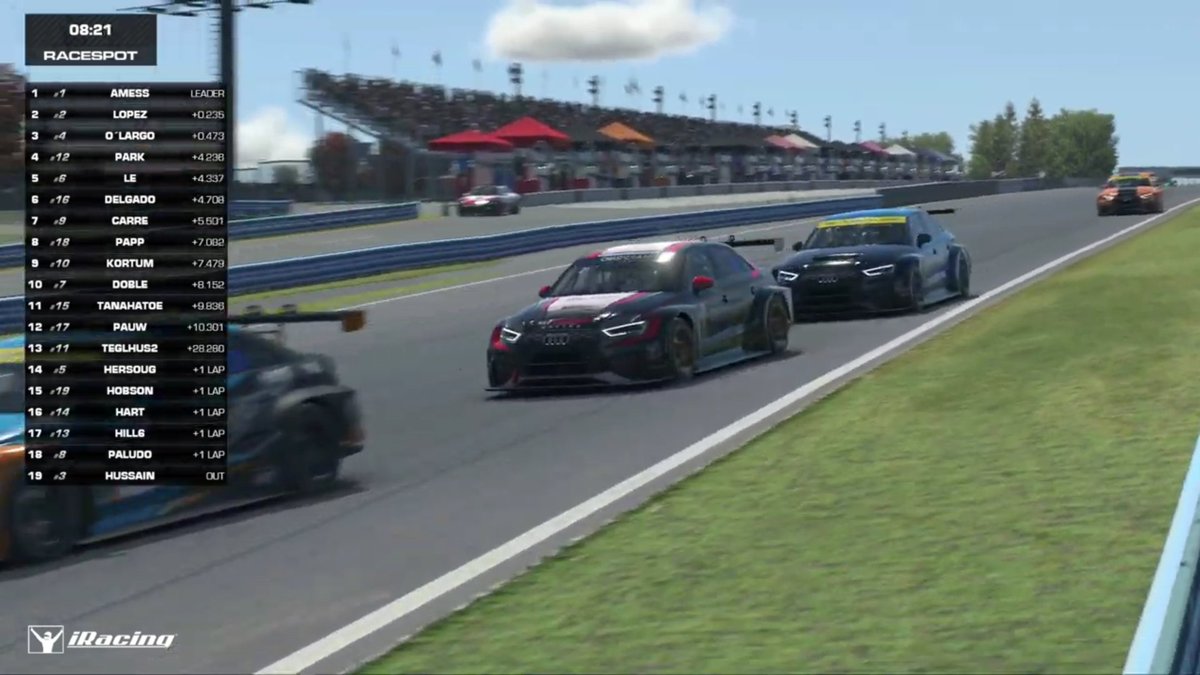 AdayCoba's tweet photo. 🏁P2🥈

Otro grán resultado que nos afianza en lo alto de la clasificación de la serie @iRacing Touring car challenge. @RaceSpotTV Primetime night. Carrerón hasta el final con @ManuRey10 enhorabuena🙌

🎬Carrera aquí👇: 
https://t.co/5kNYaCDgxK

#SimRacingLife https://t.co/iUwwx2OngA