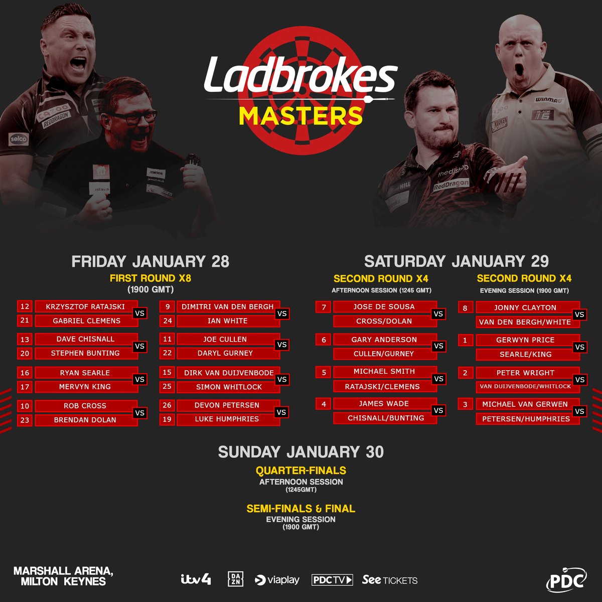 PDC Darts tweet media