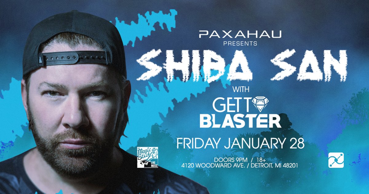 paxahau's tweet image. TONIGHT! Parisian producer and DJ @shibasanmusic returns to Detroit playing @majesticdetroit🙌 With @gettoblasterdj on support! Limited tickets remain➡️ bit.ly/shibasan128 📲 #paxahau #changethechannel #shibasan #gettoblaster #detroit
