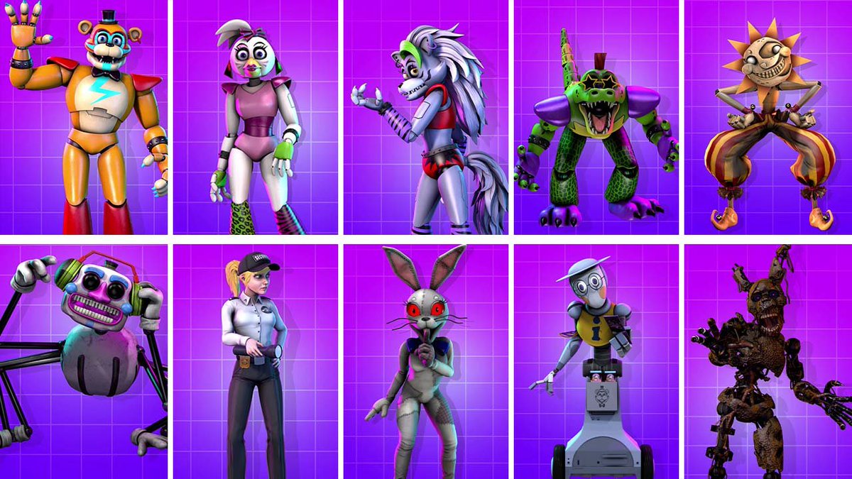 RoosterTime's tweet image. FNAF AR All Security Breach Characters Workshop Animations
youtu.be/YLgjdr08ENA
Animation by @FreddoFrappe, @Dapper_Penguin_ & @MacabreVoid