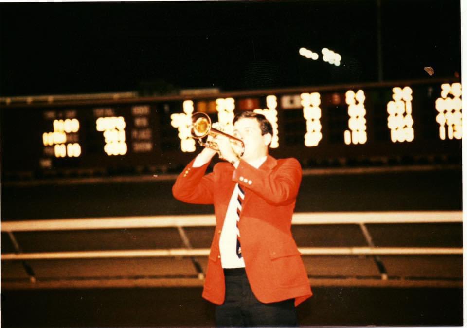 Hinesite's tweet photo. A #FlashbackFriday to @Fairplex Park, circa early 80's. #CalltothePost 🎺🏇 https://t.co/1zvsJi0wwj