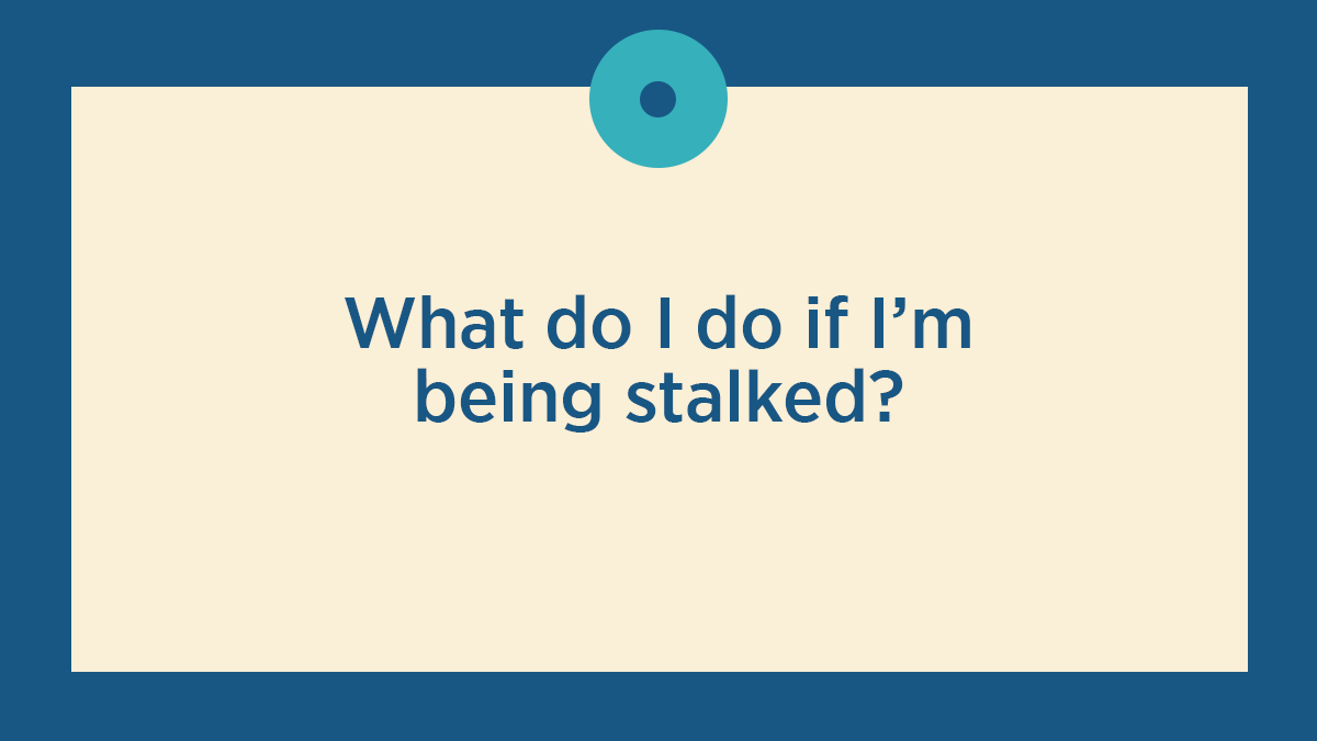 NOMOREorg's tweet photo. Experiencing stalking can be overwhelming, and it is okay to not know what to do or how to respond to your stalker. Here are some general tips to follow if you are being stalked. #NSAM

Find local services and resources at https://t.co/O7LgF58pv8 https://t.co/uLfRtt0C7Q