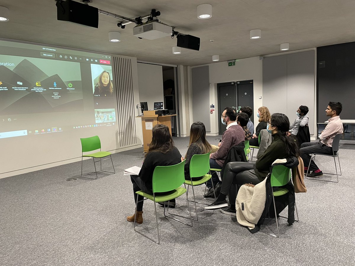 Excellent work by Arshad Zubair on organising a fantastic ST3 interview course for our regional trainees. Massive thanks to all the faculty including <a href="/andslau/">Andrew Lau</a> <a href="/earwegoagain/">Earwegoagain</a> <a href="/rosie_b_w/">Rosie Wright</a> as well as Natalie Lowe, Mila Roode and Stephen Williams. Also big thanks to <a href="/AlderHeyAcademy/">Alder Hey Academy</a>!