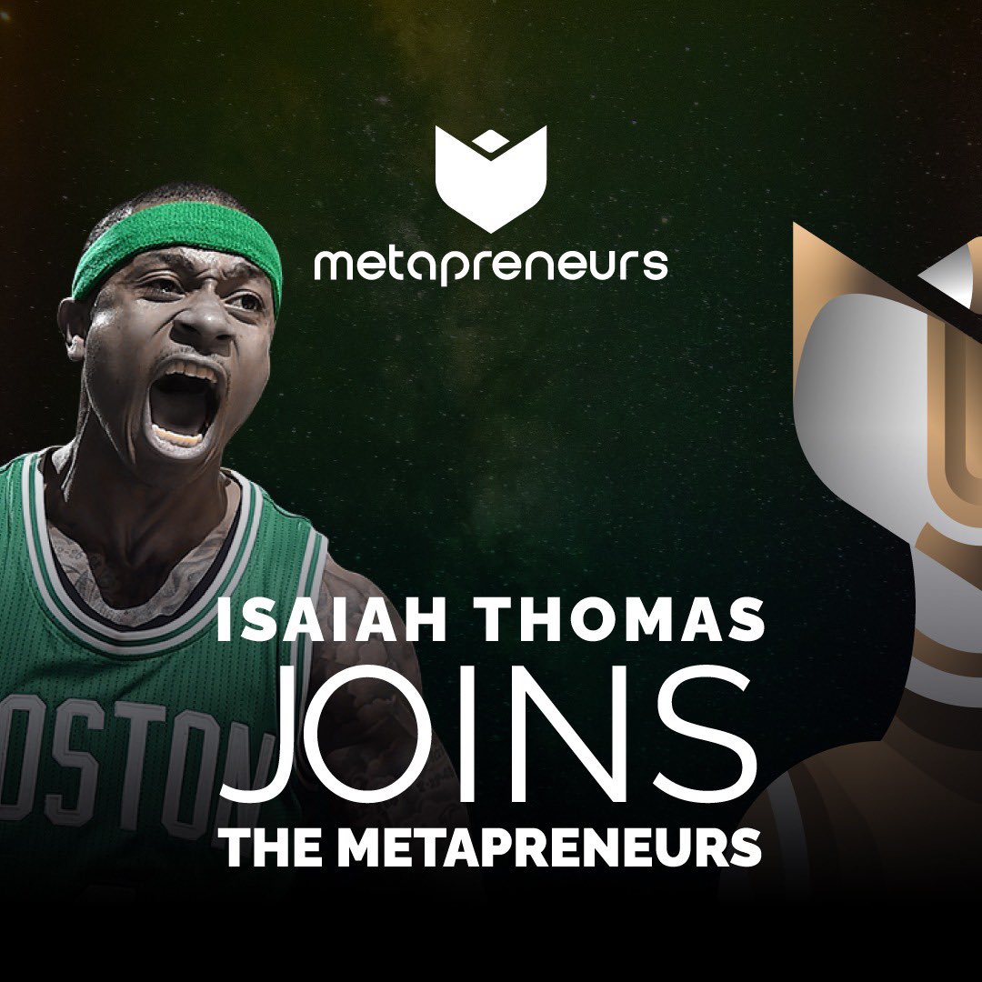 metapreneur_nft's tweet photo. Let’s all welcome @isaiahthomas to the Winners Club!!!🔥🏆 The Metapreneurs family is thrilled to have you as part of this amazing community💯 #NFTs #NFTCommunity https://t.co/xiybenCVHH