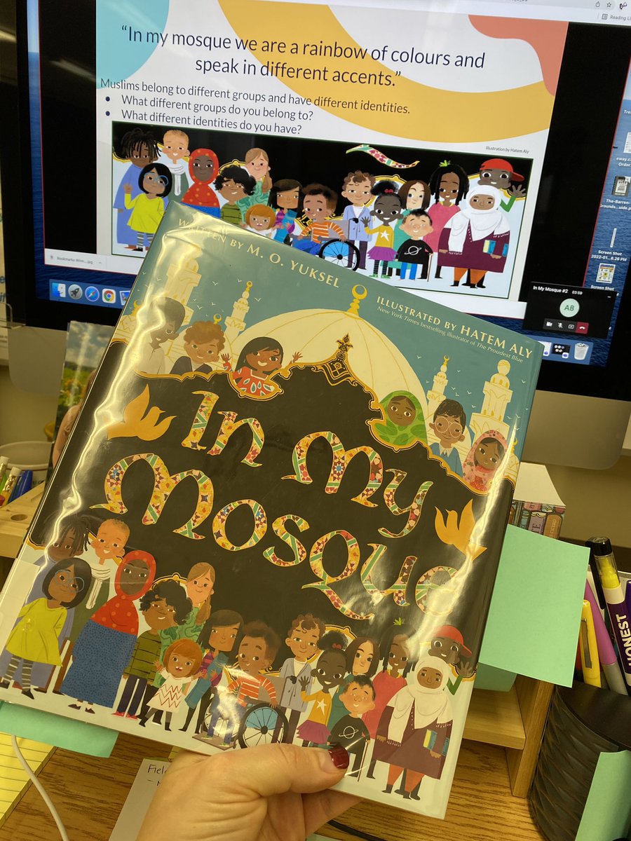 LarkspurLibLC's tweet image. Today we read In My Mosque together for our #LiveFromTheLibrary story to mark Jan 29th as the National Day of Remembrance of the Quebec City Mosque Attack &amp;amp; Action Against Islamophobia. Thanks to the @MuslimEdToronto for this great resource. #onted