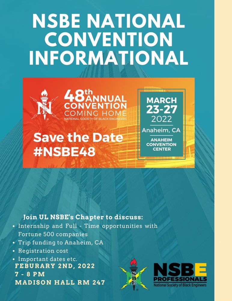 If you’re interested, on the fence or 💯% going to Nationals please attend our information meeting being held in Madison RM247. See you soon‼️