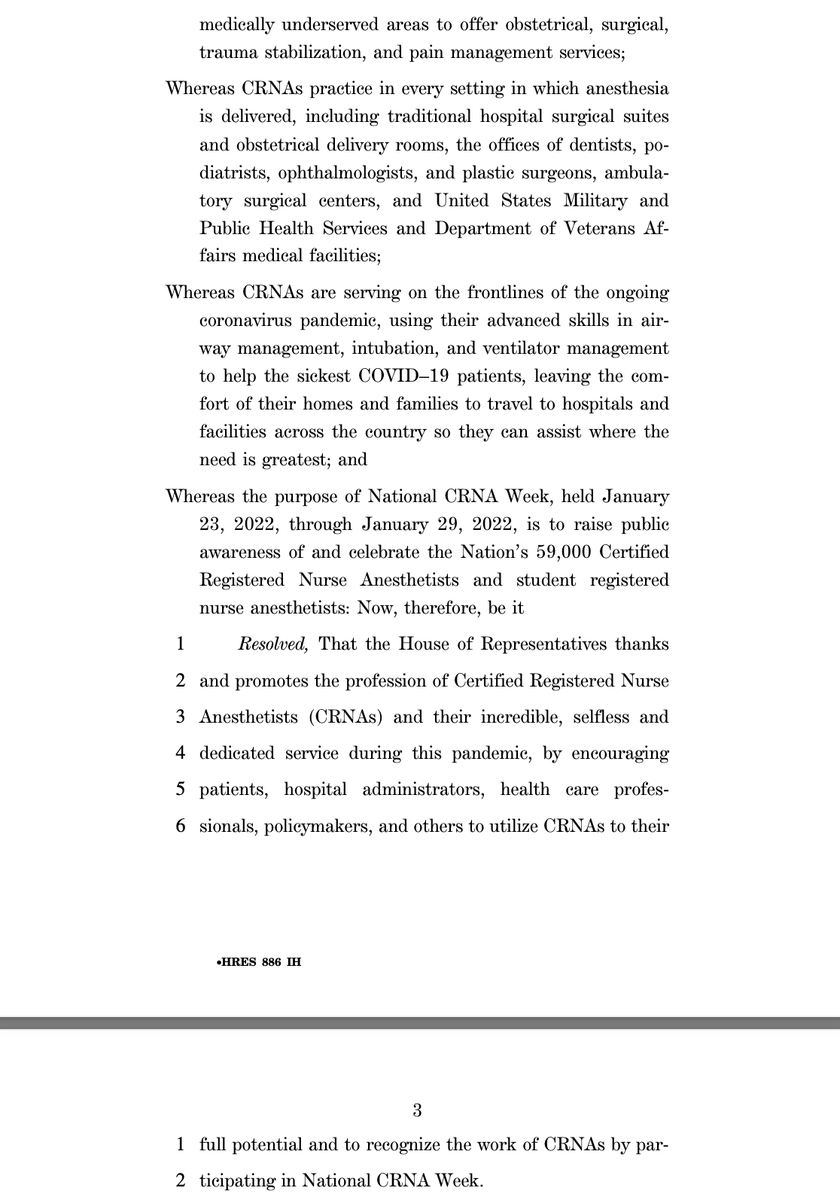 RepDaveJoyce's tweet photo. CRNAs play an important role in providing quality health care to Americans, especially as we continue to navigate the pandemic. I’m proud to co-lead this resolution marking National CRNA Week and ask OH-14 to join me in celebrating the 2,200+ CRNAs practicing throughout Ohio. https://t.co/PfhS1DPAoB