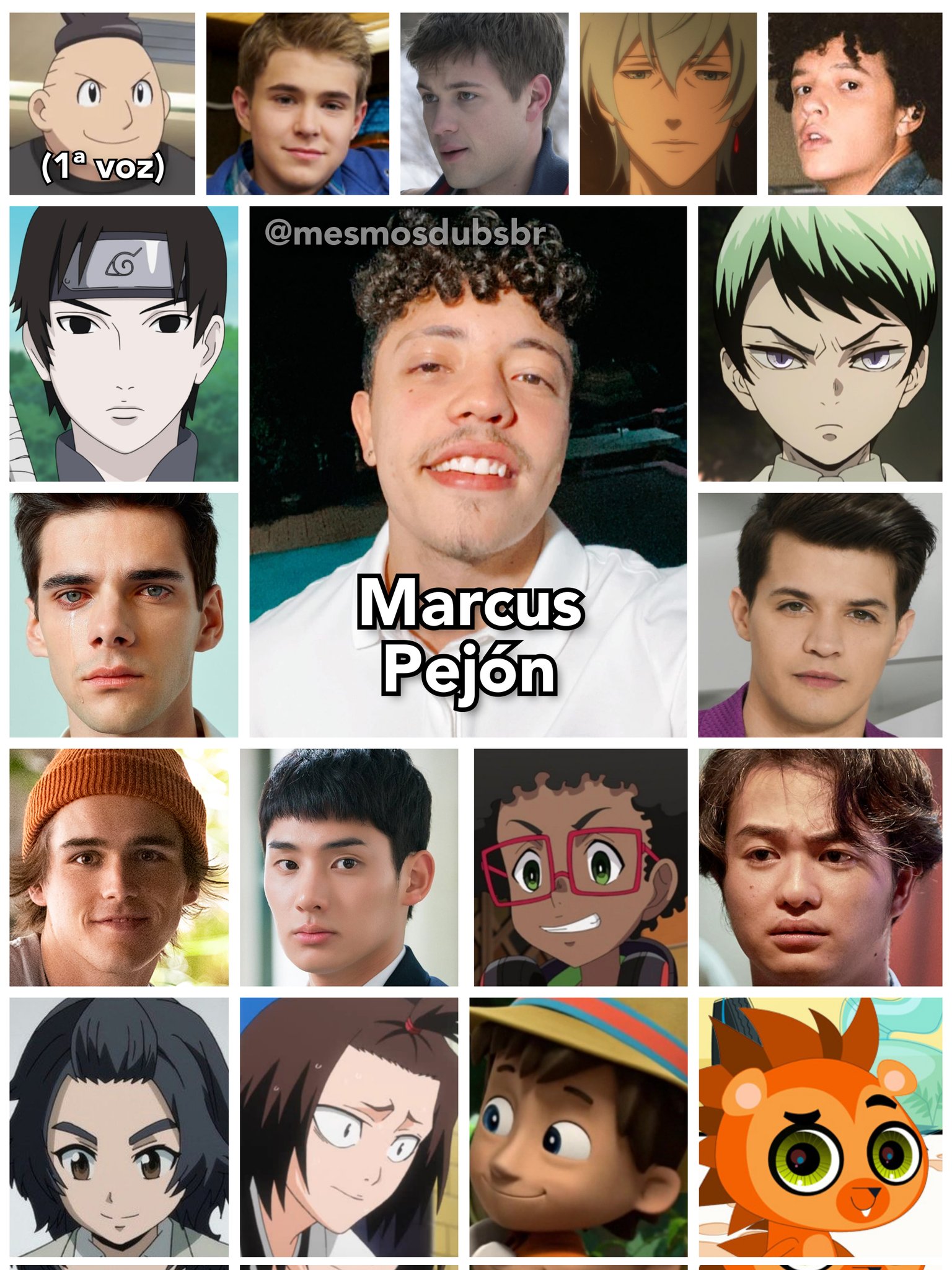 Personagens Com os Mesmos Dubladores! on X: Elenco carioca de Naruto  clássico ->  (parte 1);   (parte 2) / X